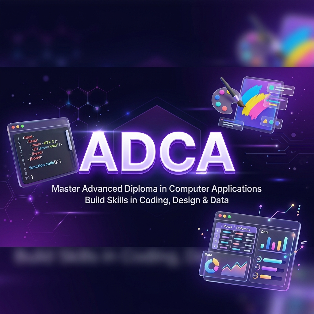 ADCA (Advanced Diploma in Computer Applications)