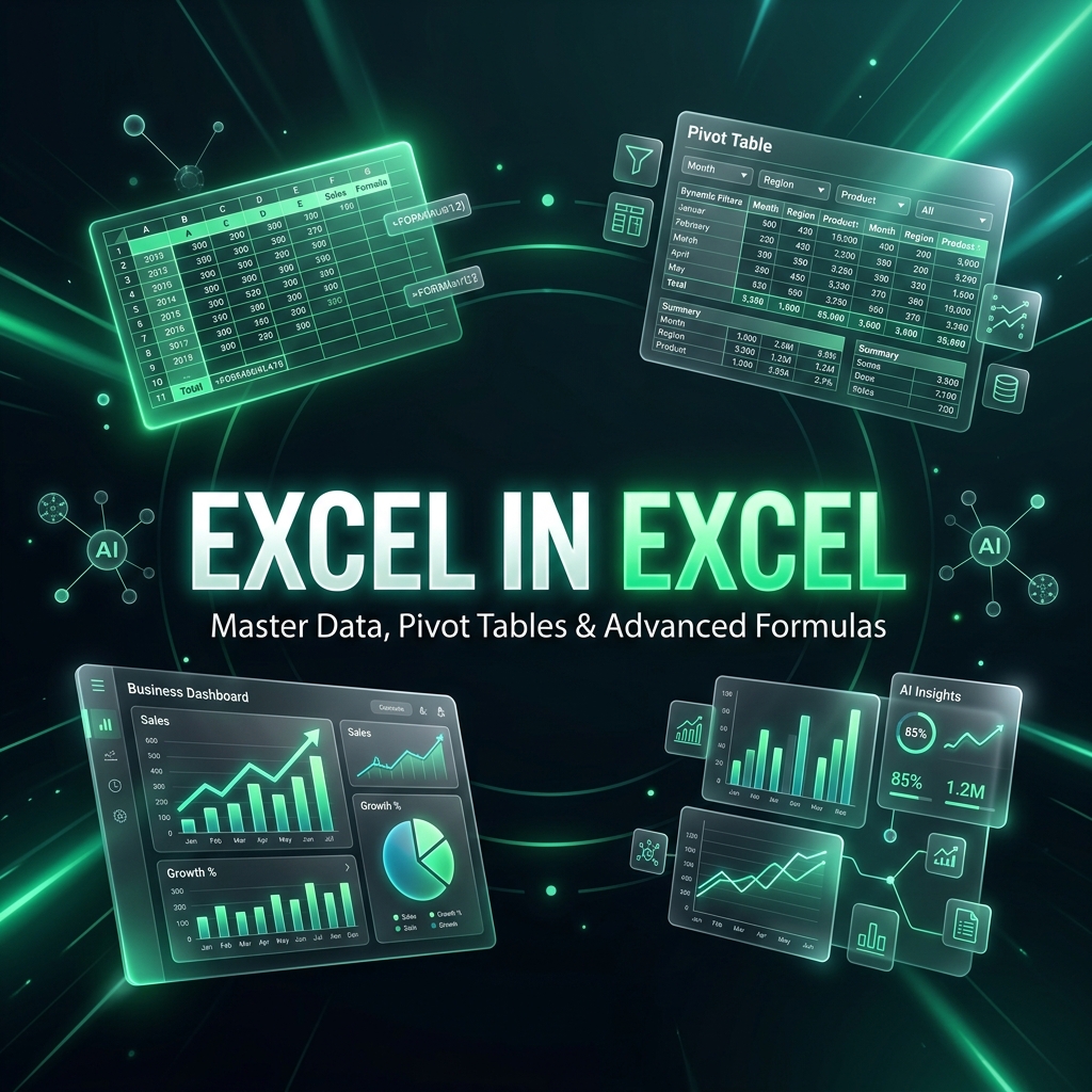 Excel in Excel (Advanced Excel & AI)